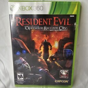 Resident Evil: Operation Raccoon City (Xbox 360, 2012) Tested/Works CIB! Rated M